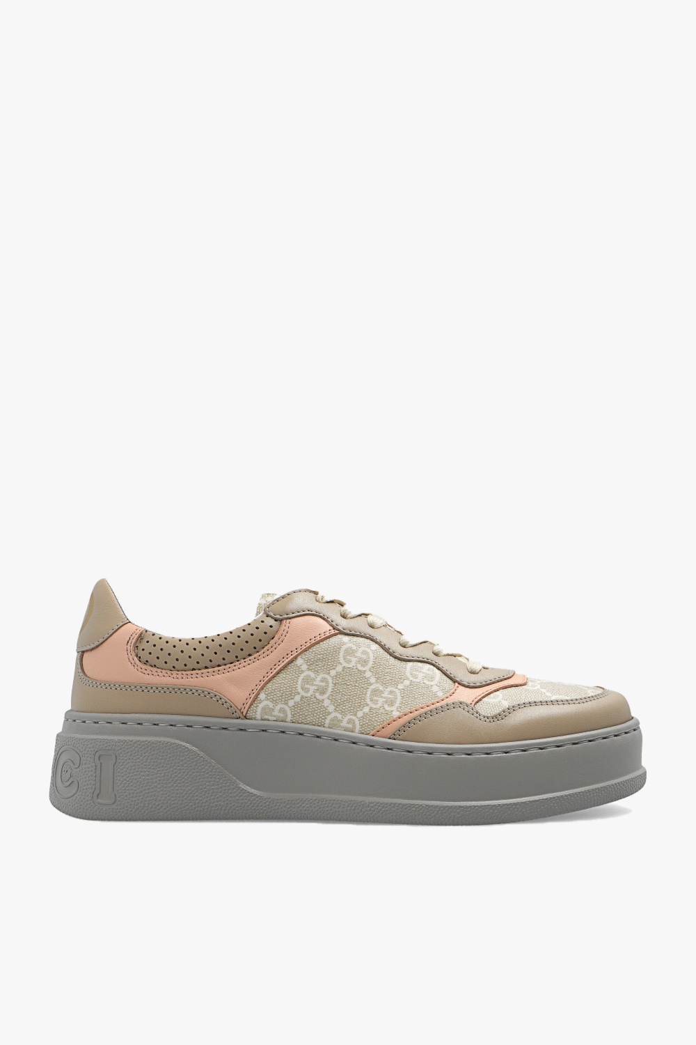 Metallic on sale gucci sneakers